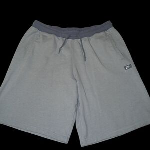 Nike Men's Light Gray Athletic Drawstring Shorts 3XL Big&Tall